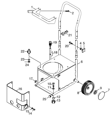 KARCHER K 1750G 18841160 Parts List pump repair manuals
